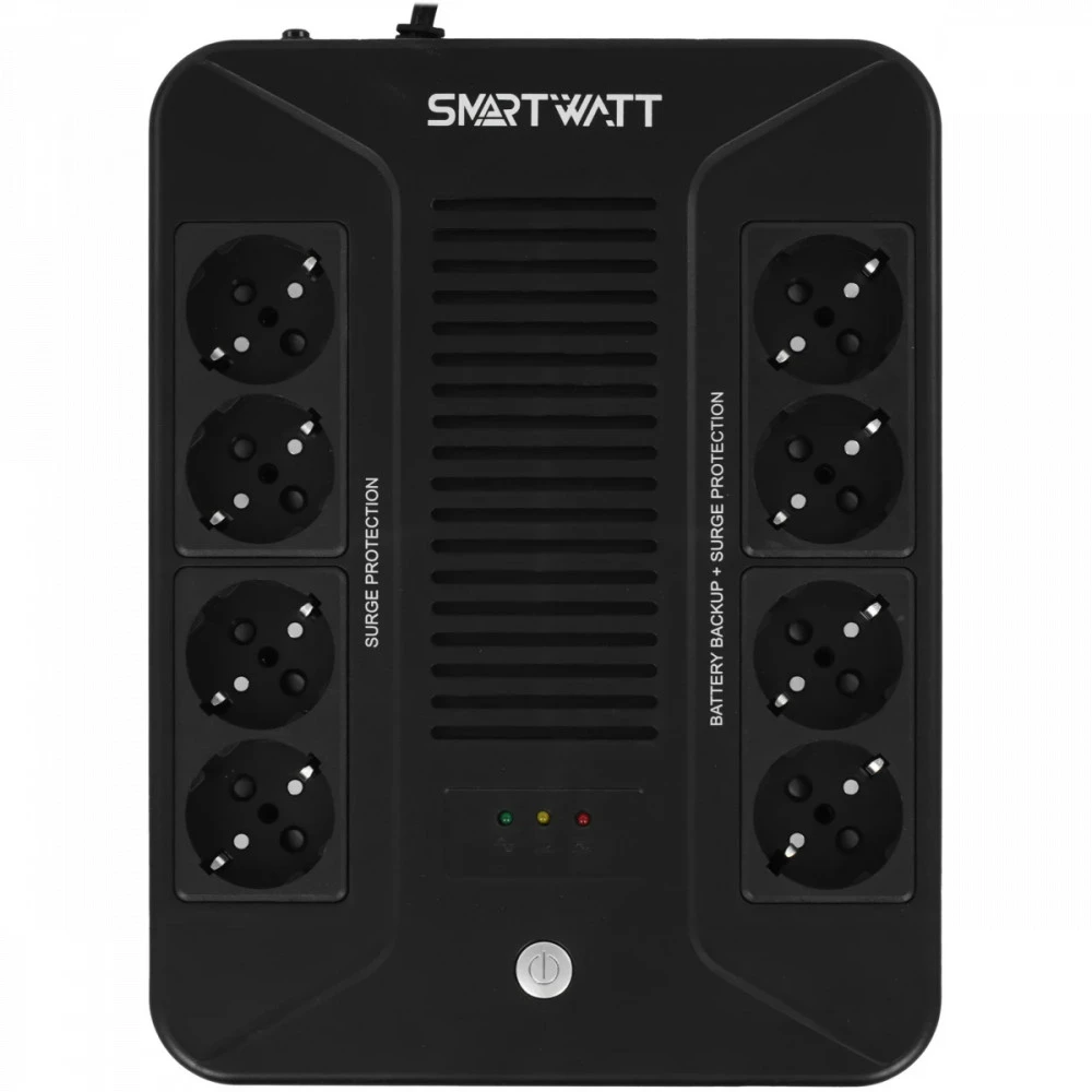 Источник бесперебойного питания SMARTWATT SAFE PRO 650 3703020270004 Линейно-интерактивные, Напольный (Tower), 650 ВА, 360 Вт