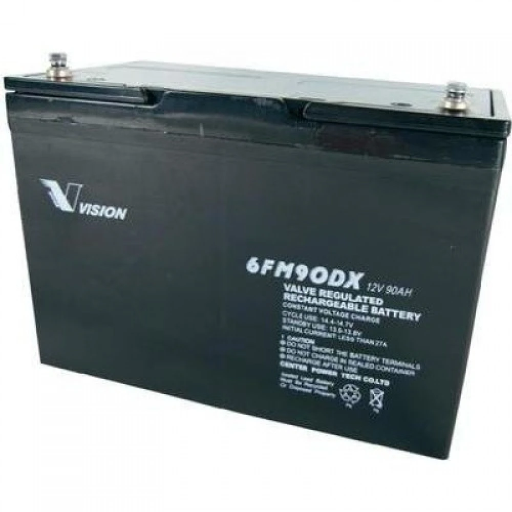 Сменные аккумуляторы АКБ для ИБП VISION 6FM90E-X 6FM90E-X 12V90AH 12 В