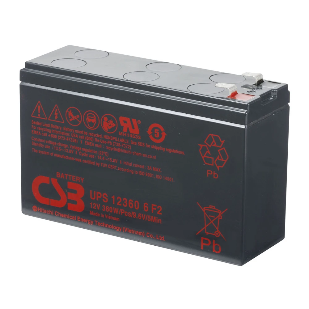 Сменные аккумуляторы АКБ для ИБП CSB UPS123606 F2 12 В