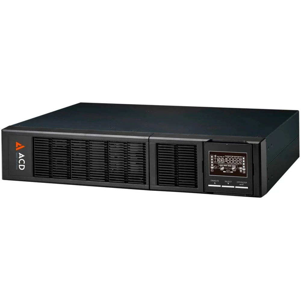 Источник бесперебойного питания ACD PW-RackLine Pro 3000I 83-322378-00G Двойное преобразование (On-Line), Стоечный (Rack), 3000 ВА, 3000 Вт