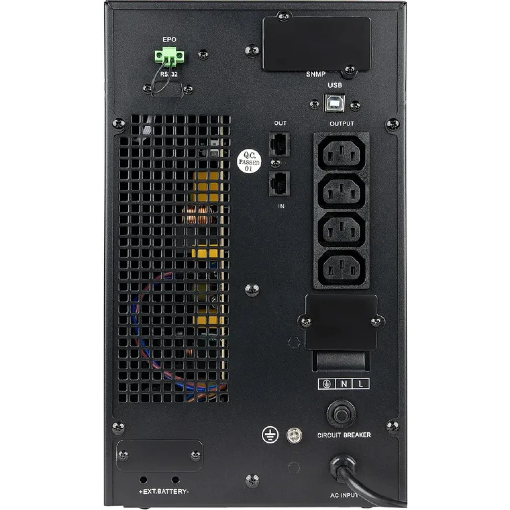 Источник бесперебойного питания SMARTWATT IEC 2kVA 3703020740001 Двойное преобразование (On-Line), Напольный (Tower), 2000 ВА, 1800 Вт