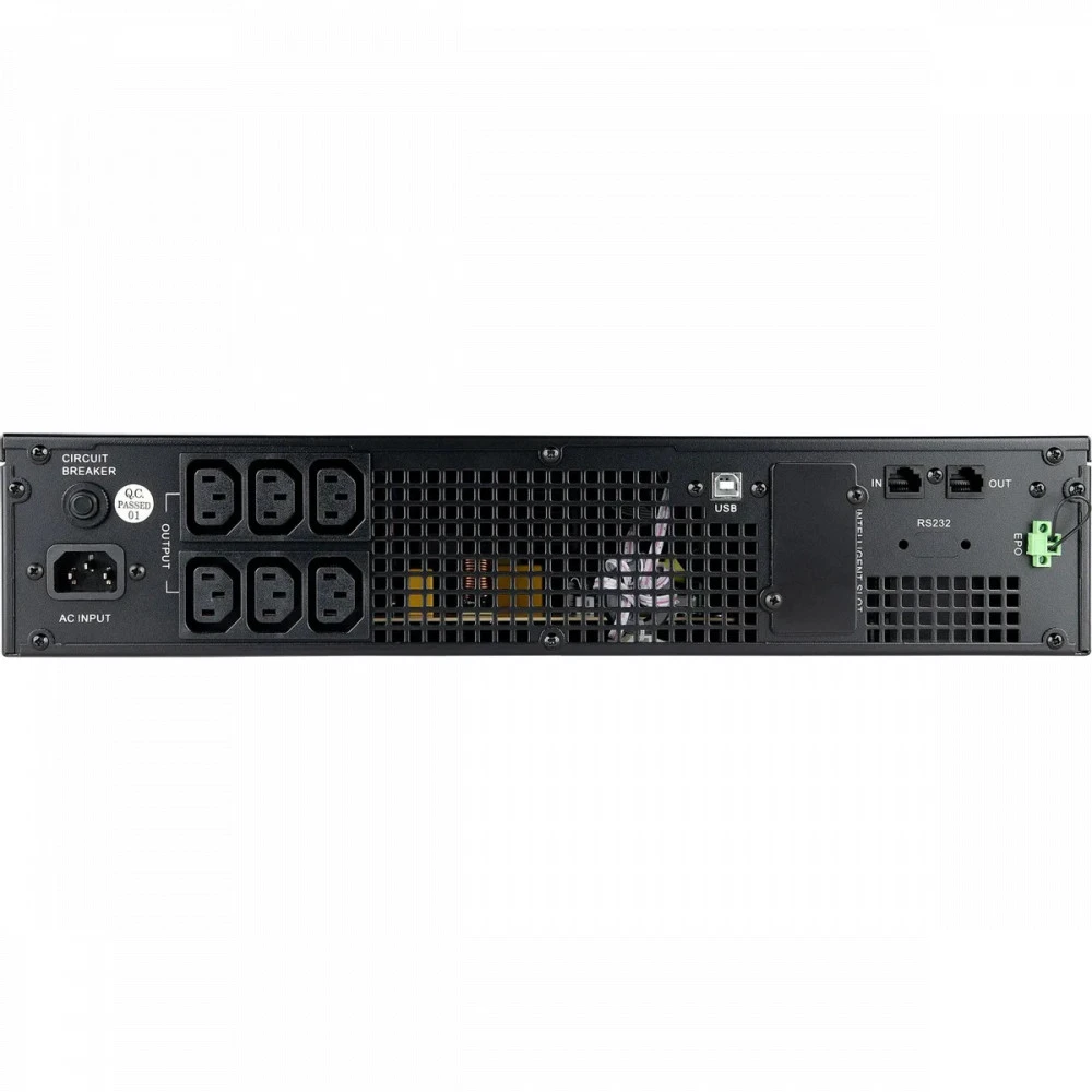 Источник бесперебойного питания SMARTWATT Secure IEC 1kVA 3703020750003 Двойное преобразование (On-Line), Стоечный (Rack), 1000 ВА, 900 Вт
