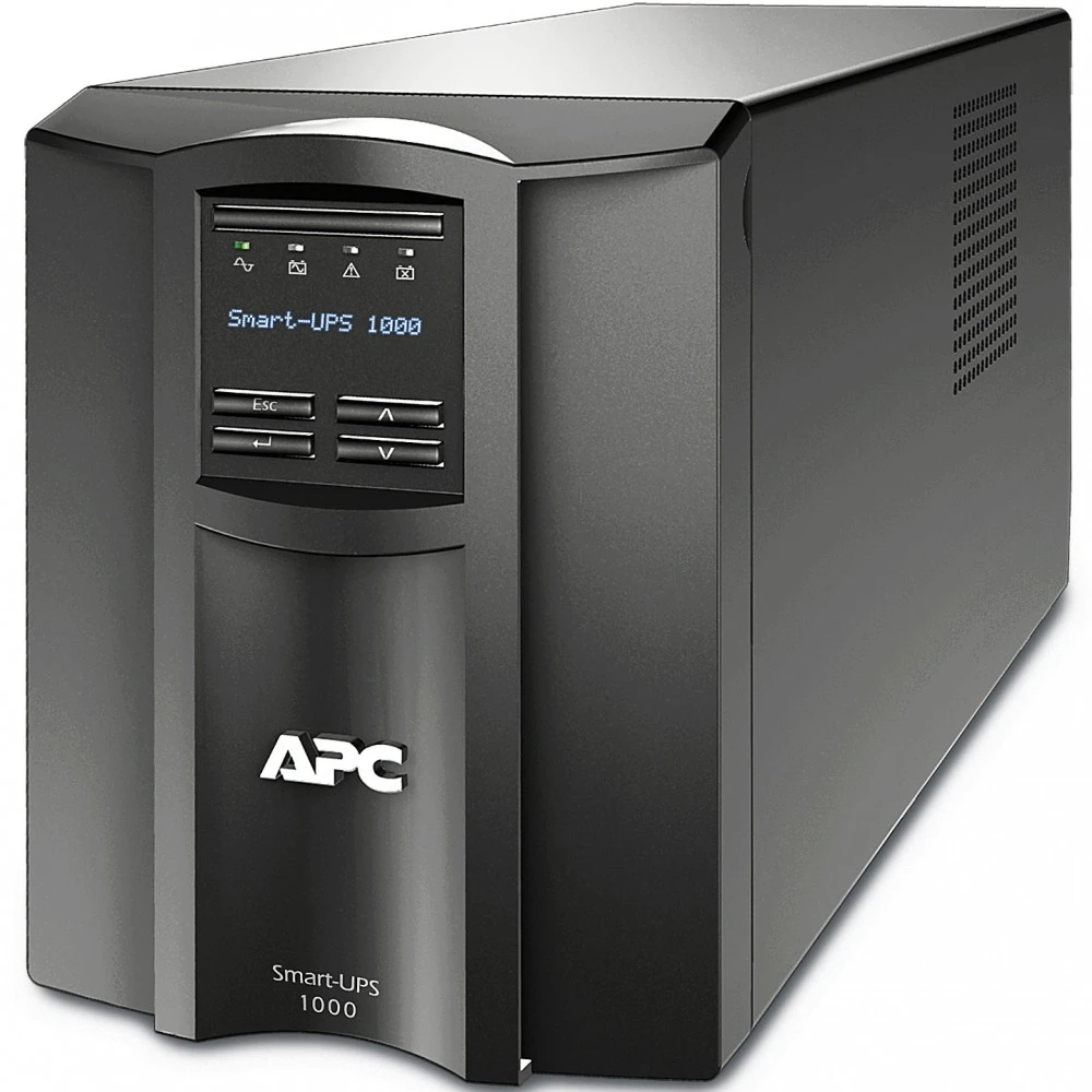 Источник бесперебойного питания APC Smart-UPS 1000VA SMT1000IC Линейно-интерактивные, Напольный (Tower), 1000 ВА, 700 Вт