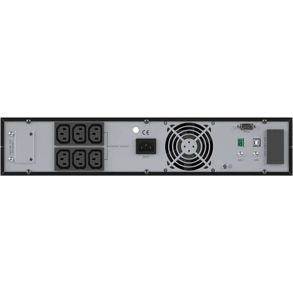 Источник бесперебойного питания DKC Small Rackmount SMALLR1A5I Двойное преобразование (On-Line), Стоечный (Rack), 1000 ВА, 900 Вт