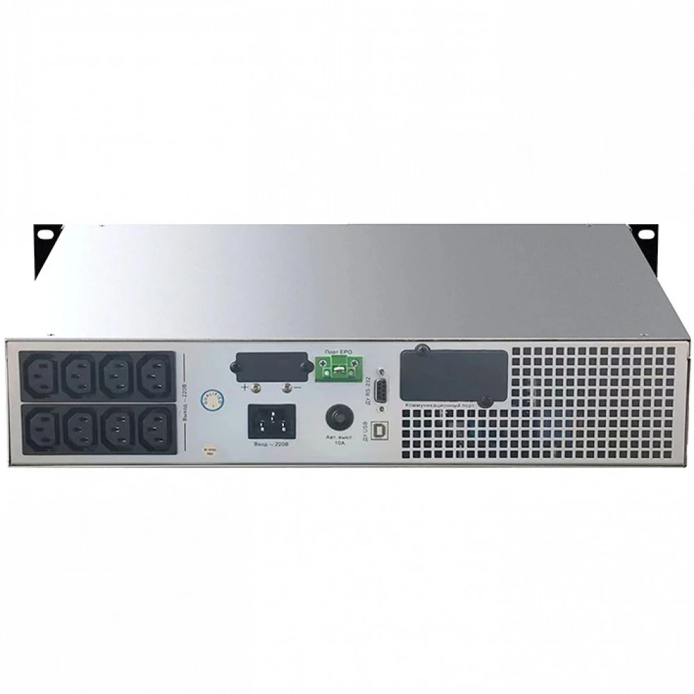 Источник бесперебойного питания MARSRIVA MR-US2KRT-TIE 31059722 Двойное преобразование (On-Line), Стоечный (Rack), 2000 ВА, 2000 Вт
