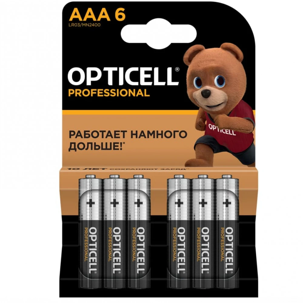 Батарейка Opticell PROFESSIONAL AAA 6шт 5052004