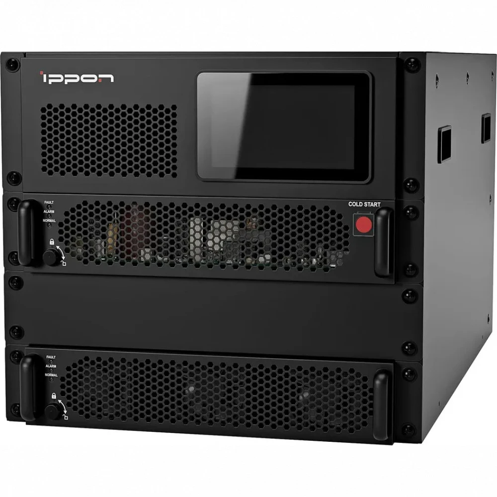 Источник бесперебойного питания IPPON Intatum RTM 40K i2052414 Двойное преобразование (On-Line), Напольный (Tower), 40000 ВА, 40000 Вт
