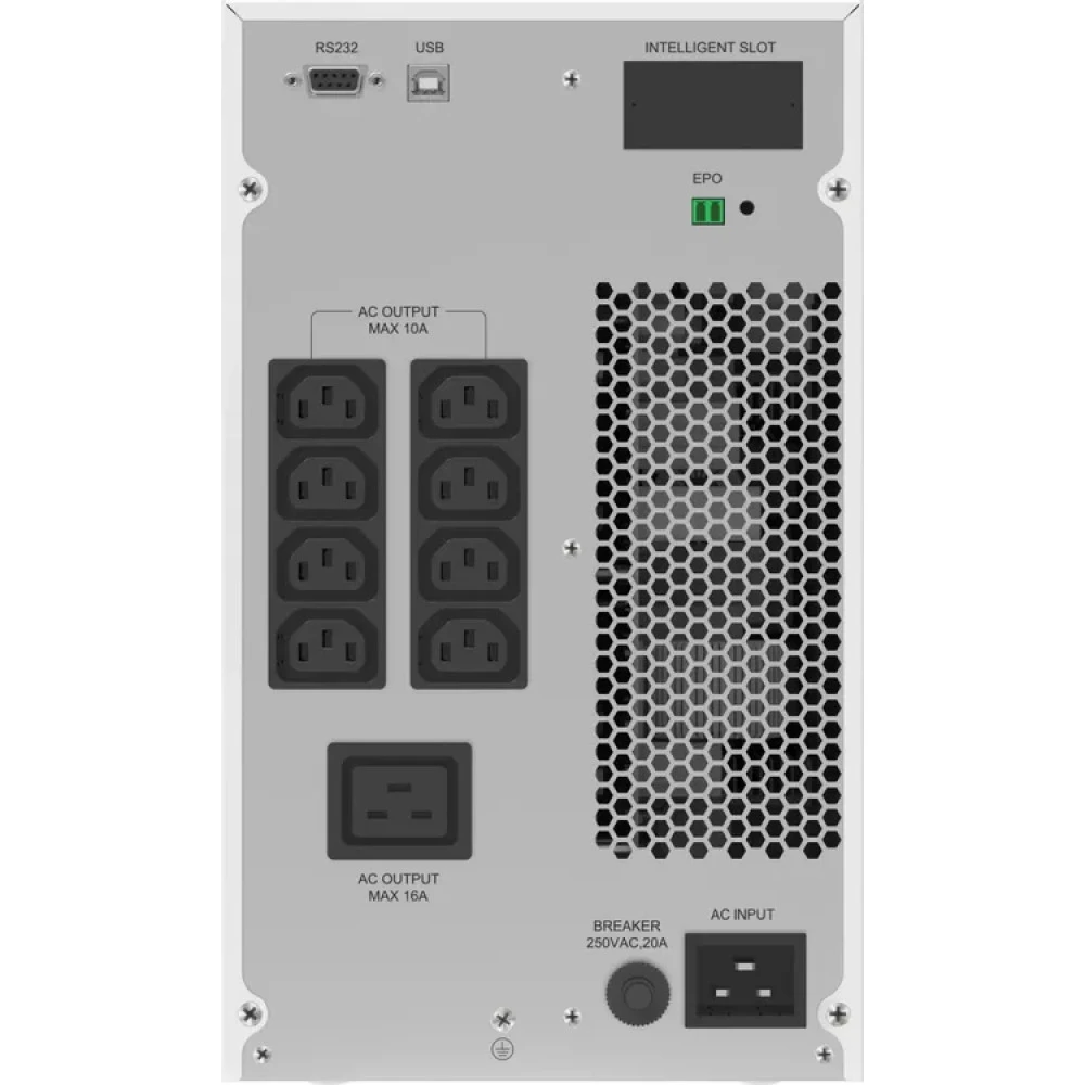 Источник бесперебойного питания IPPON Na+ II TA 3000 i2151403 Двойное преобразование (On-Line), Напольный (Tower), 3000 ВА, 3000 Вт