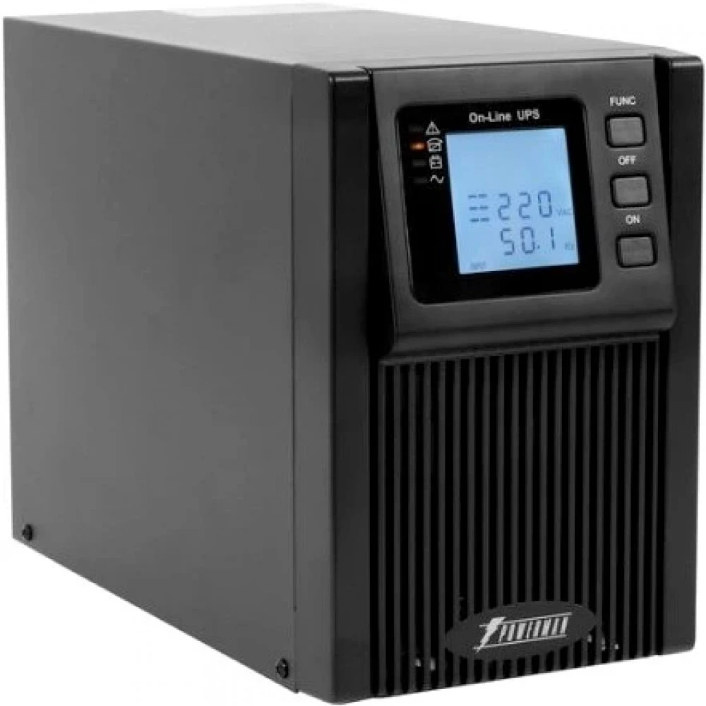 Источник бесперебойного питания Powerman Online 1000 Plus 6114084 Двойное преобразование (On-Line), Напольный (Tower), 1000 ВА, 900 Вт