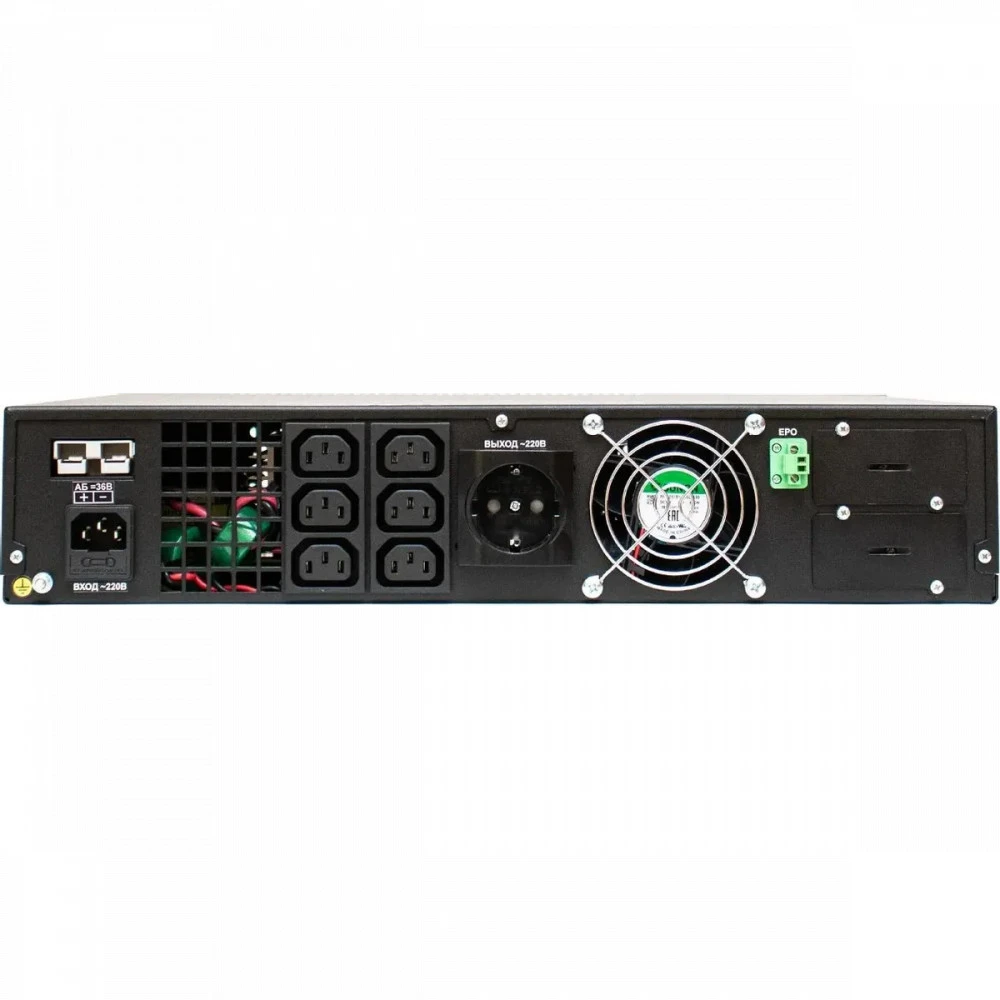 Источник бесперебойного питания Штиль STR1101L Двойное преобразование (On-Line), Стоечный (Rack), 1000 ВА, 900 Вт
