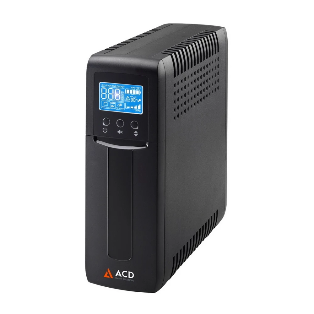 Источник бесперебойного питания ACD PW-Slim 700 82N-C24004-00G Линейно-интерактивные, Напольный (Tower), 700 ВА, 420 Вт