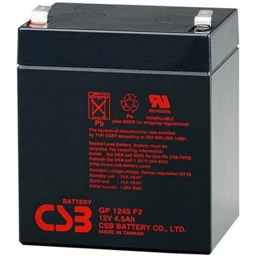 Сменные аккумуляторы АКБ для ИБП CSB GP1245 F2 12 В