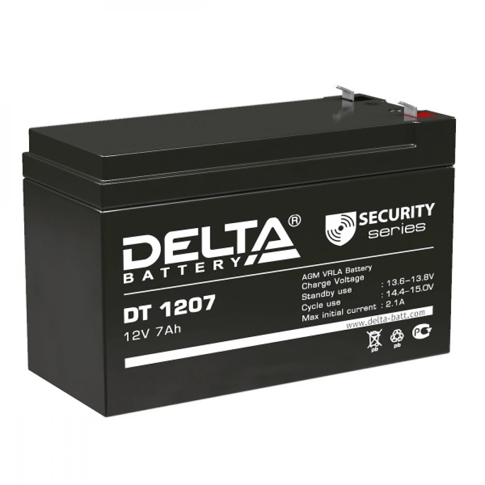 Сменные аккумуляторы АКБ для ИБП Delta Battery DELTA DT 1207 12 В
