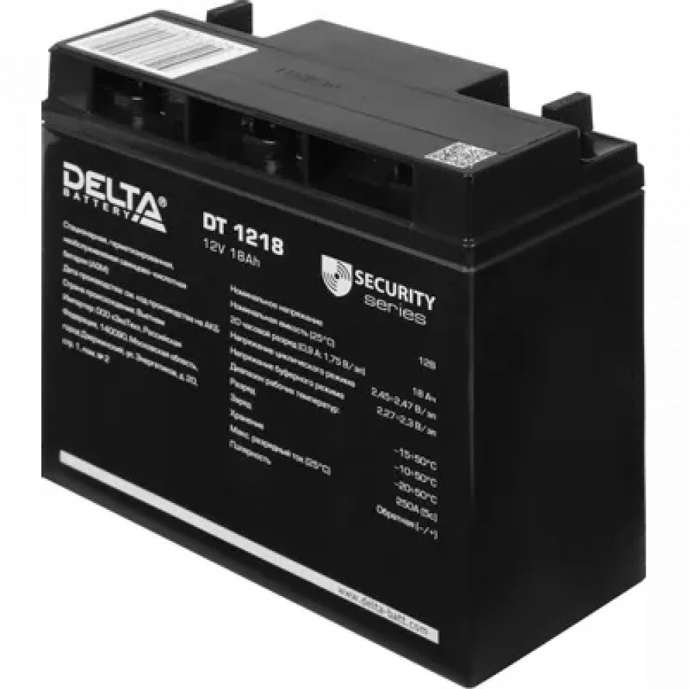 Сменные аккумуляторы АКБ для ИБП Delta Battery DT 1218 DELTA DT 1218 12 В
