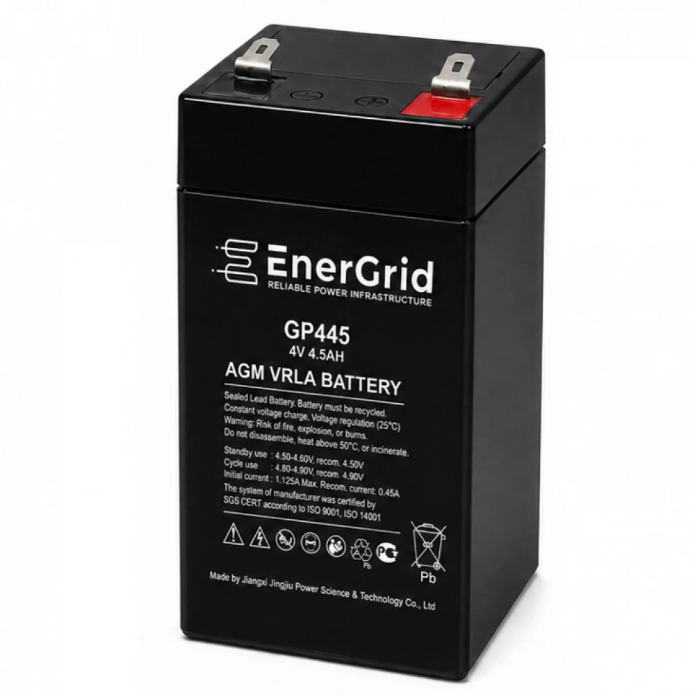 Сменные аккумуляторы АКБ для ИБП EnerGrid GP445 4 В