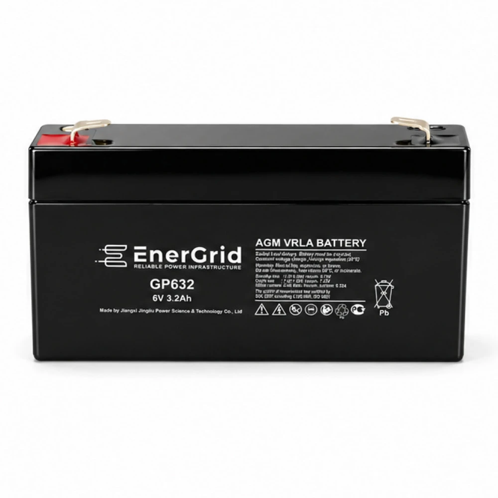 Сменные аккумуляторы АКБ для ИБП EnerGrid GP632 6 В
