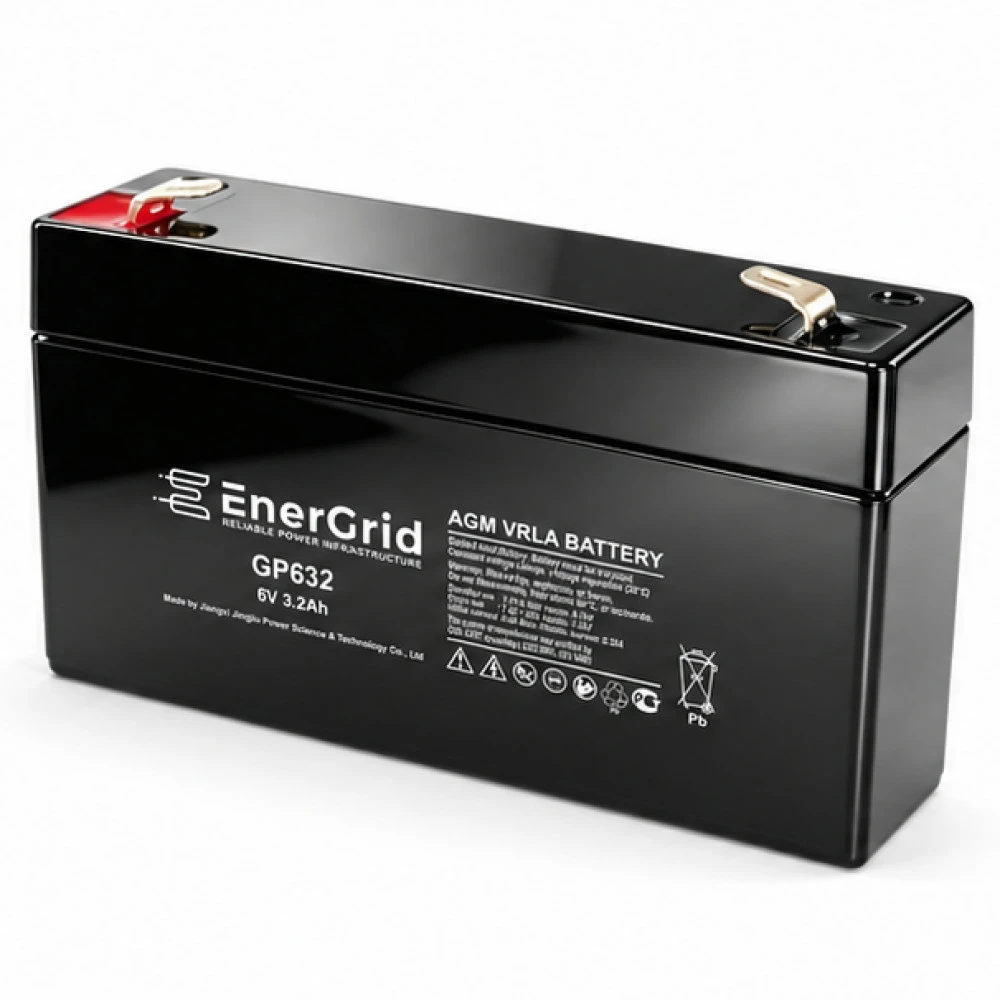 Сменные аккумуляторы АКБ для ИБП EnerGrid GP632 6 В