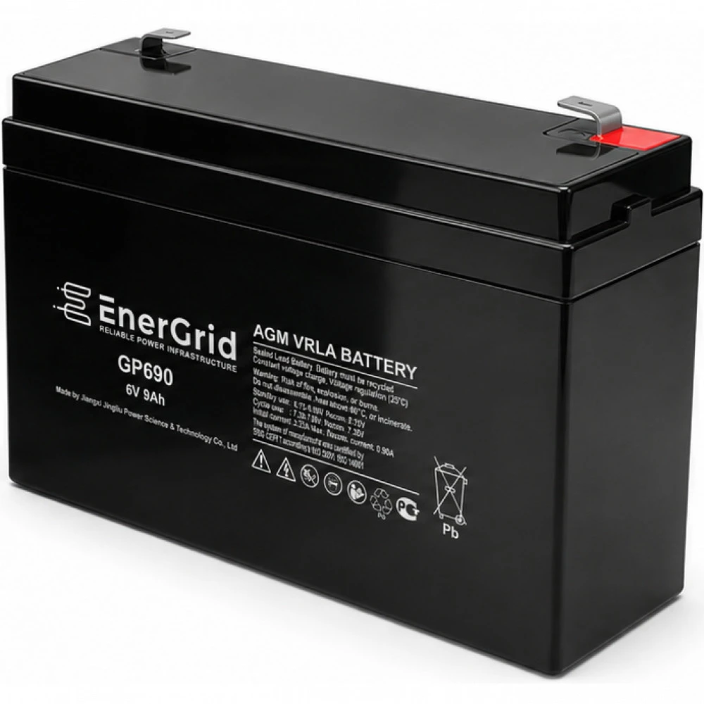 Сменные аккумуляторы АКБ для ИБП EnerGrid GP690 6 В