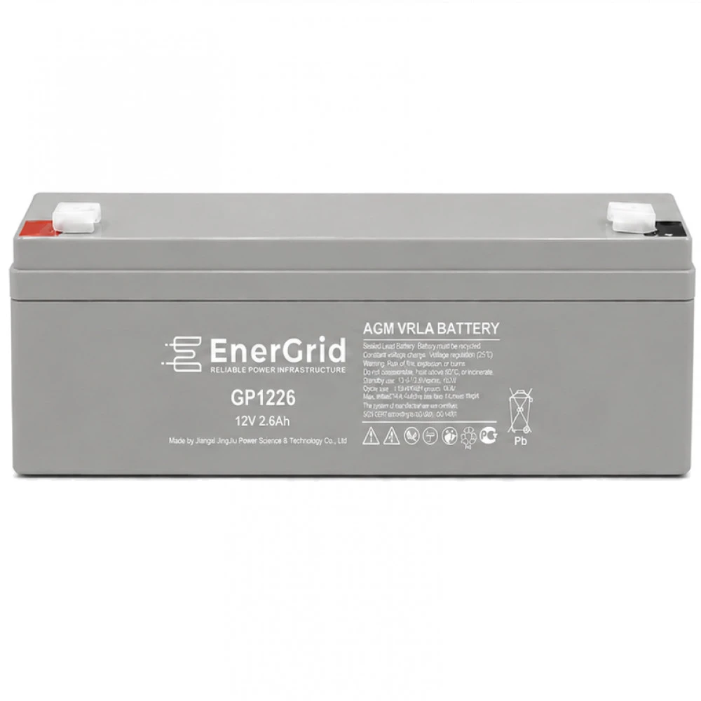 Сменные аккумуляторы АКБ для ИБП EnerGrid GP1226 12 В