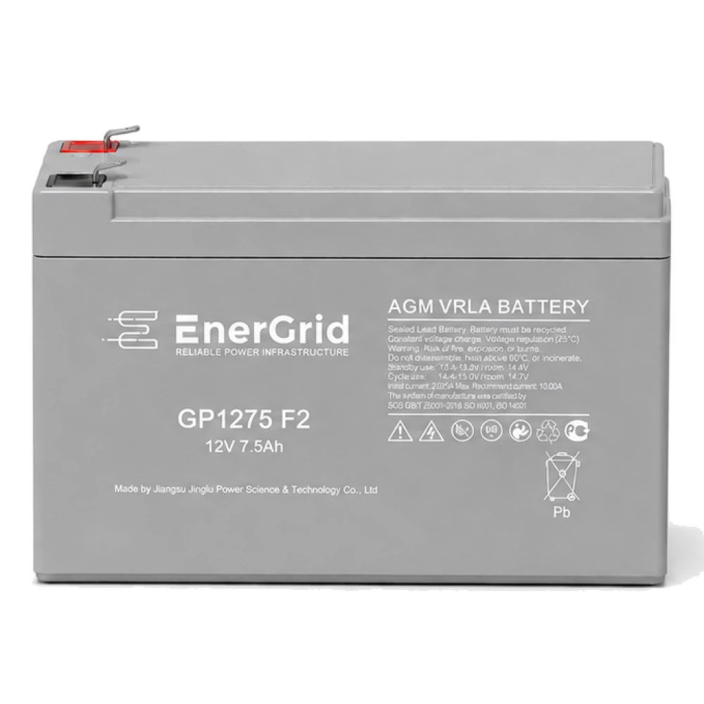 Сменные аккумуляторы АКБ для ИБП EnerGrid GP1275 F2 12 В