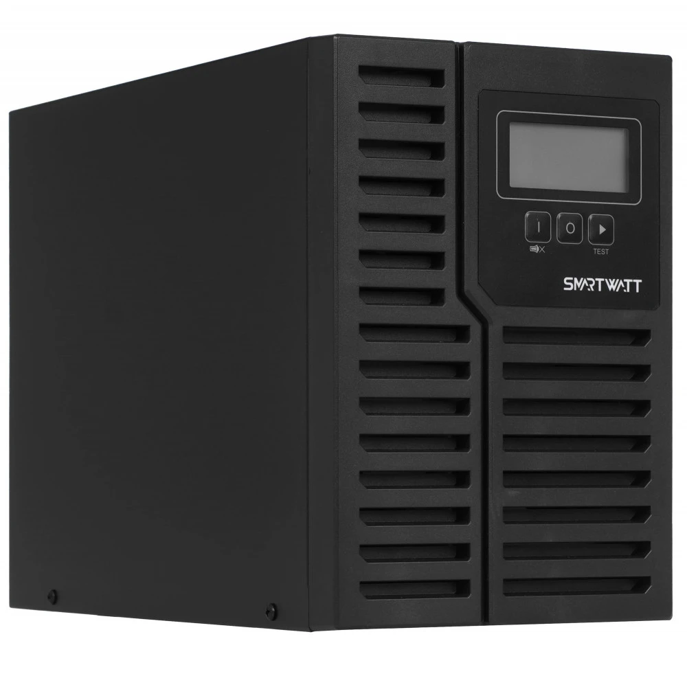 Источник бесперебойного питания SMARTWATT UPS XPERT 1kVA Двойное преобразование (On-Line), Напольный (Tower), 1000 ВА, 900 Вт