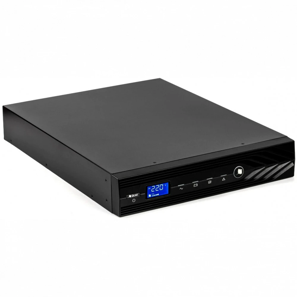 Источник бесперебойного питания БАСТИОН SKAT-UPS 3000-RACK-ON-6X9-E (8956) SKAT-UPS 3000-RACK-ON-6x9-E-NNC-001 Двойное преобразование (On-Line), Стоечный (Rack), 3000 ВА, 2700 Вт