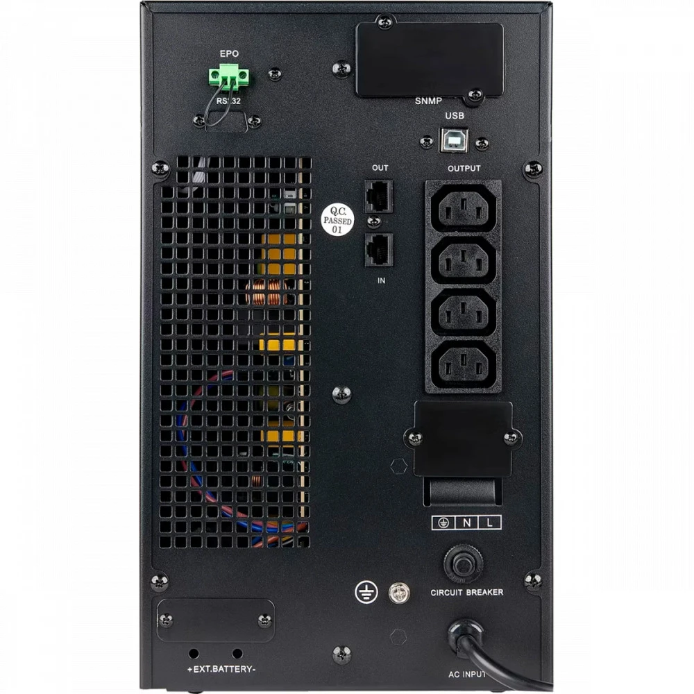 Источник бесперебойного питания SMARTWATT UPS MASTER IEC 3kVA Двойное преобразование (On-Line), Напольный (Tower), 3000 ВА, 2700 Вт