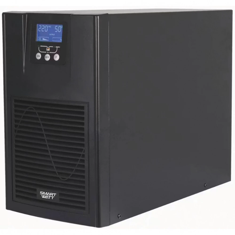 Источник бесперебойного питания SMARTWATT UPS MASTER IEC 3kVA Двойное преобразование (On-Line), Напольный (Tower), 3000 ВА, 2700 Вт