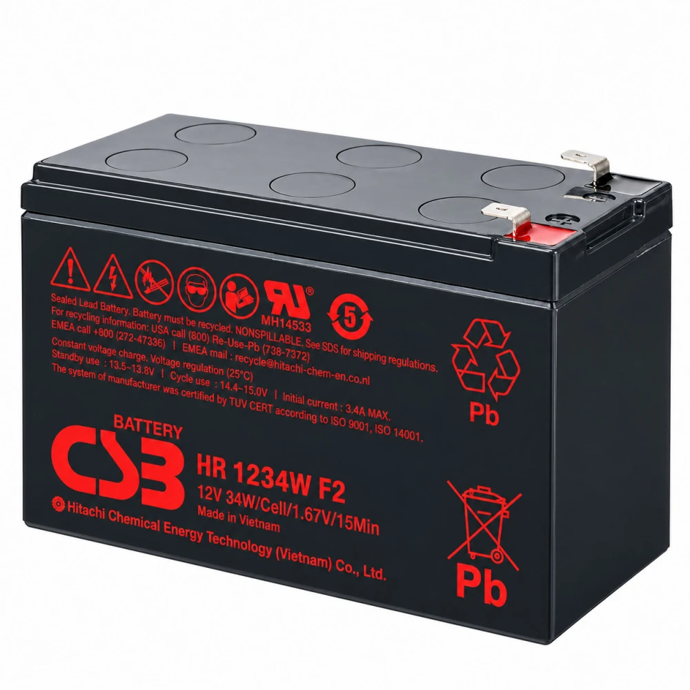 Сменные аккумуляторы АКБ для ИБП CSB Аккумулятор CSB HRL1234W F2 12 В