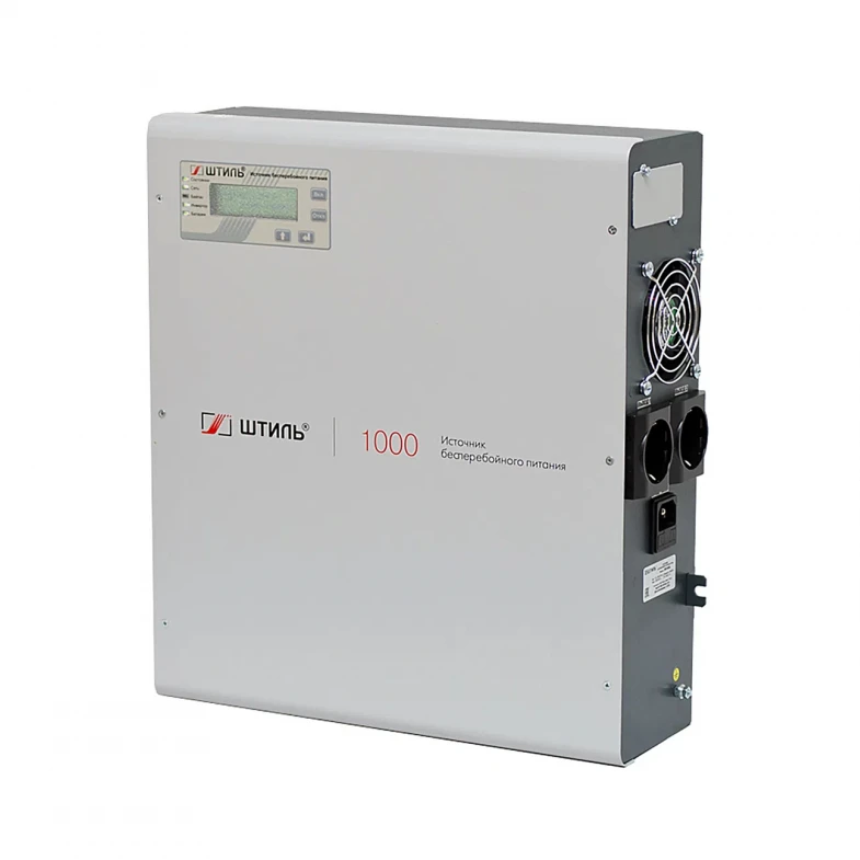 Источник бесперебойного питания Штиль SW1000L Двойное преобразование (On-Line), 1000 ВА, 900 Вт