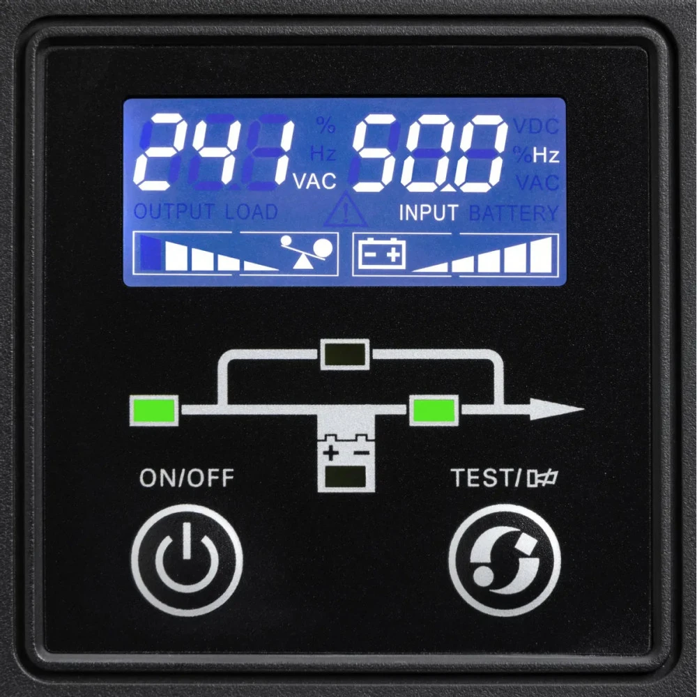 Источник бесперебойного питания Eaton 9E2000I Двойное преобразование (On-Line), Напольный (Tower), 2000 ВА, 1600 Вт