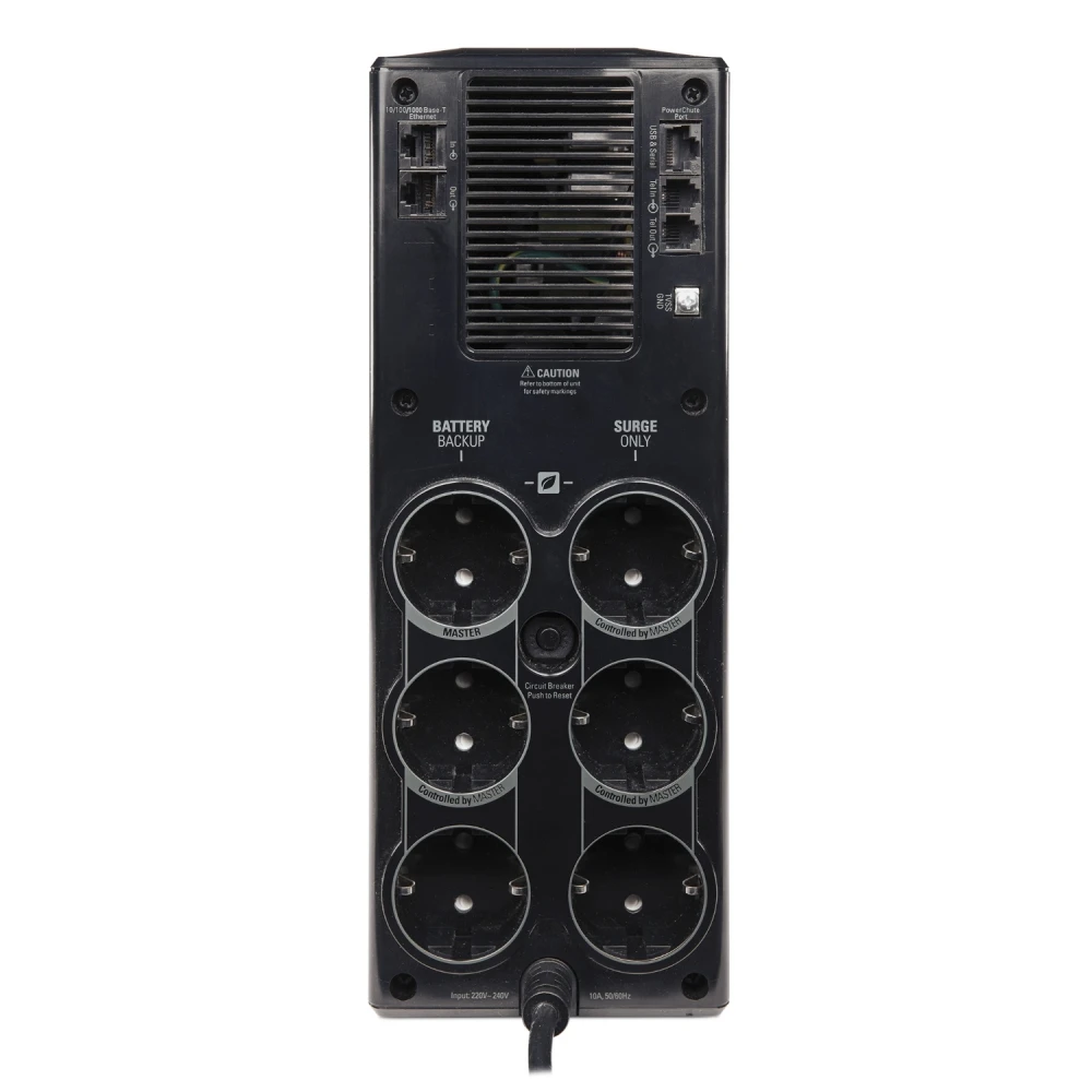 Источник бесперебойного питания APC BR1200G-GR Линейно-интерактивные, Напольный (Tower), 1200 ВА, 720 Вт