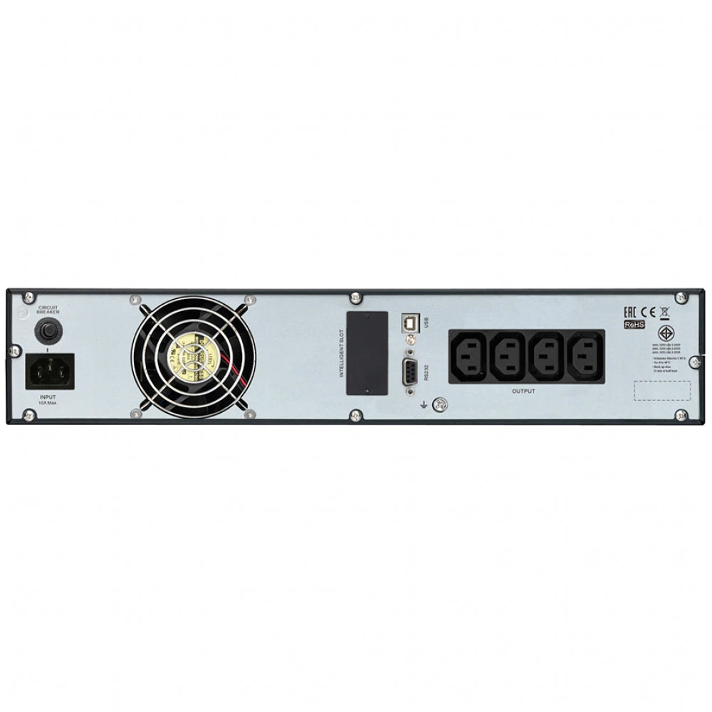 Источник бесперебойного питания Schneider Electric Easy UPS SRVS2KRIRK SRVS2KRIRK (SRVS2KRI+SRVSRK1) Двойное преобразование (On-Line), Стоечный (Rack), 2000 ВА, 1600 Вт