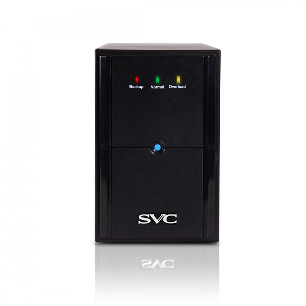 Источник бесперебойного питания SVC V-1200-L Линейно-интерактивные, Напольный (Tower), 1200 ВА, 720 Вт