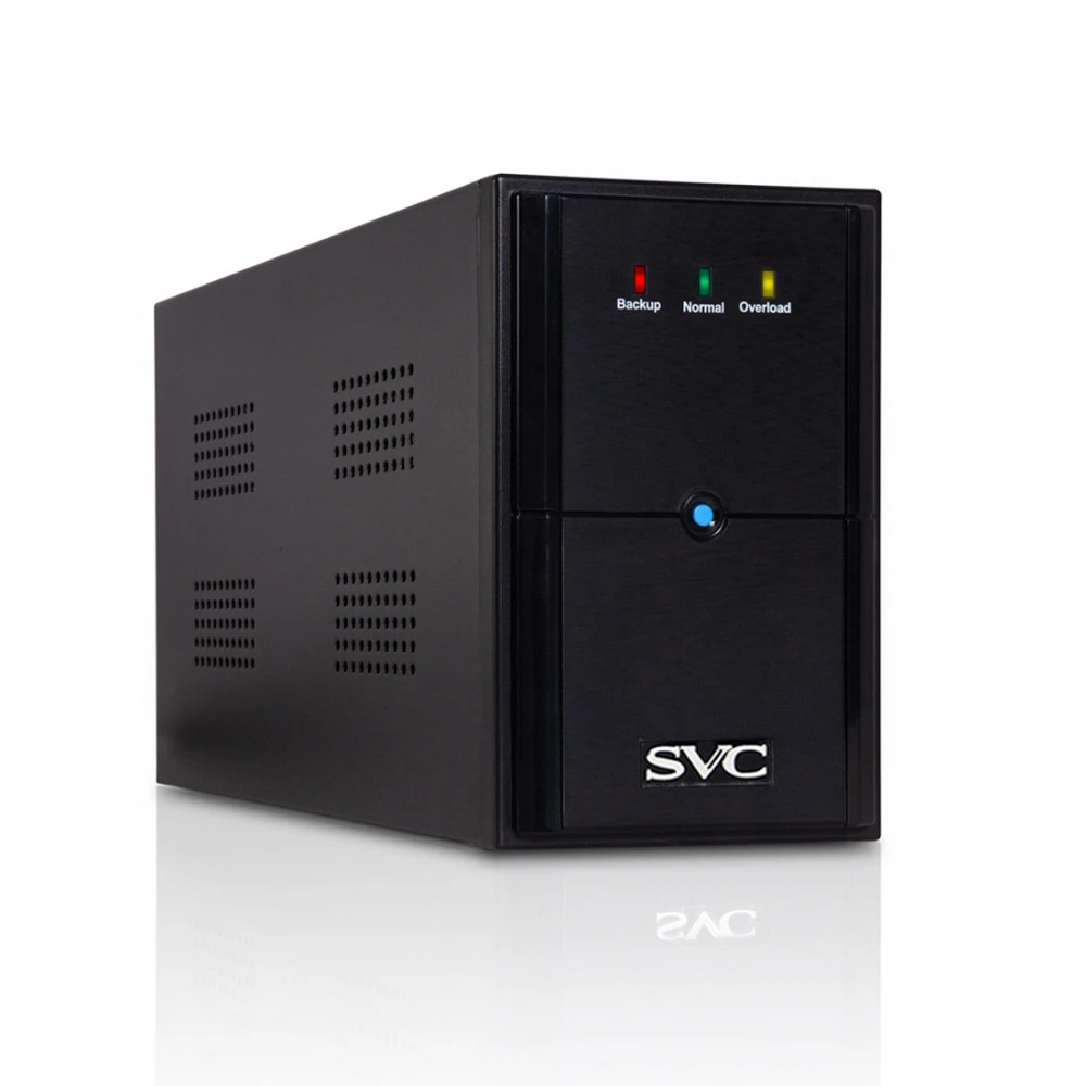Источник бесперебойного питания SVC V-1200-L Линейно-интерактивные, Напольный (Tower), 1200 ВА, 720 Вт