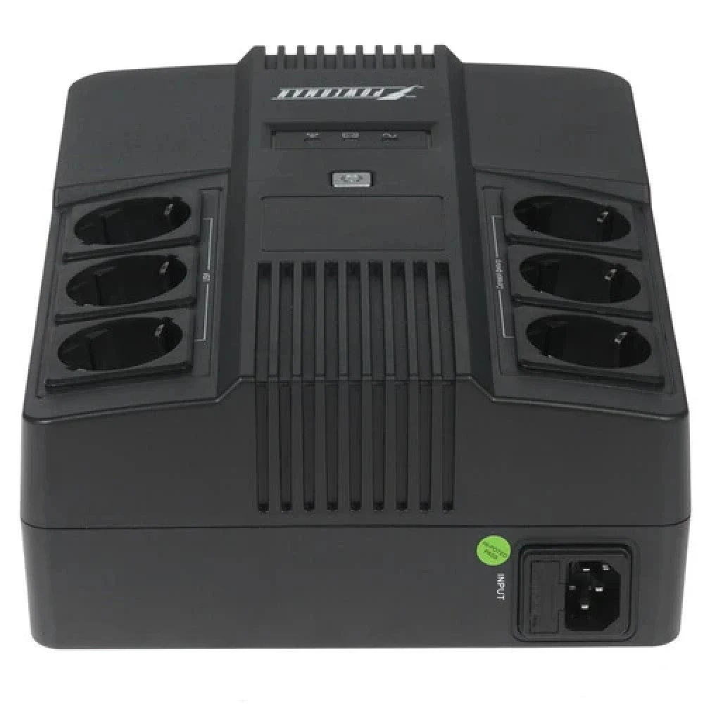 Источник бесперебойного питания Powerman Brick 600 6120043 Линейно-интерактивные, Напольный (Tower), 600 ВА, 360 Вт