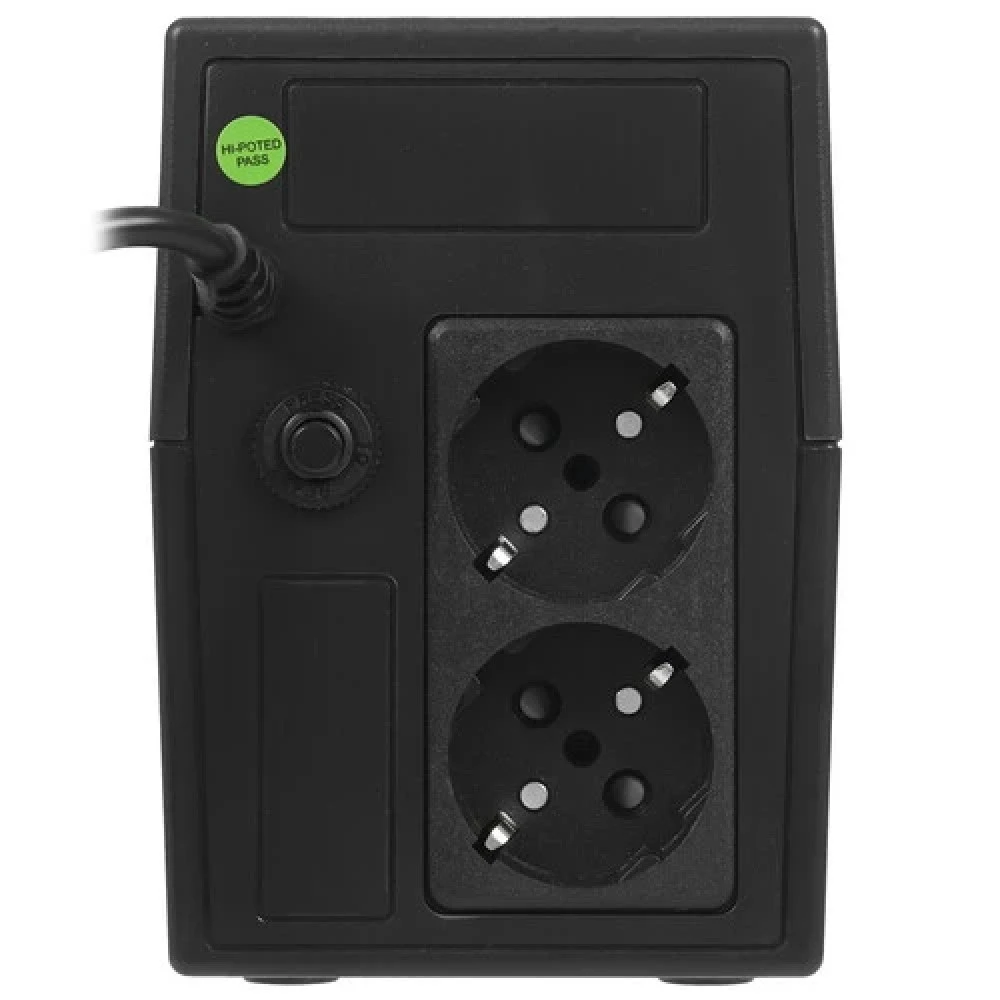 Источник бесперебойного питания Powerman Back Pro 650 Линейно-интерактивные, Напольный (Tower), 650 ВА, 360 Вт