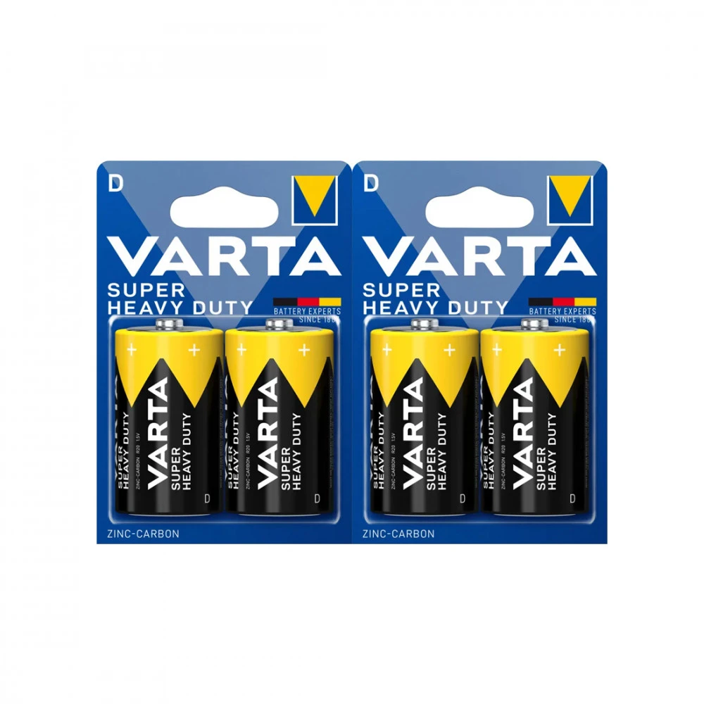 Батарейка VARTA R20P Superlife Mono 1.5 V