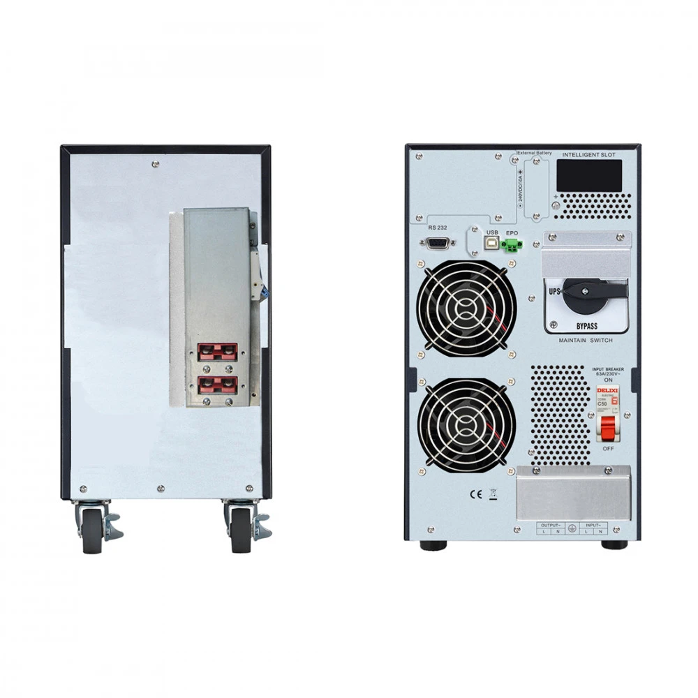 Источник бесперебойного питания Schneider Electric Easy UPS SRVS10KIL Двойное преобразование (On-Line), Напольный (Tower), 10000 ВА, 10000 Вт