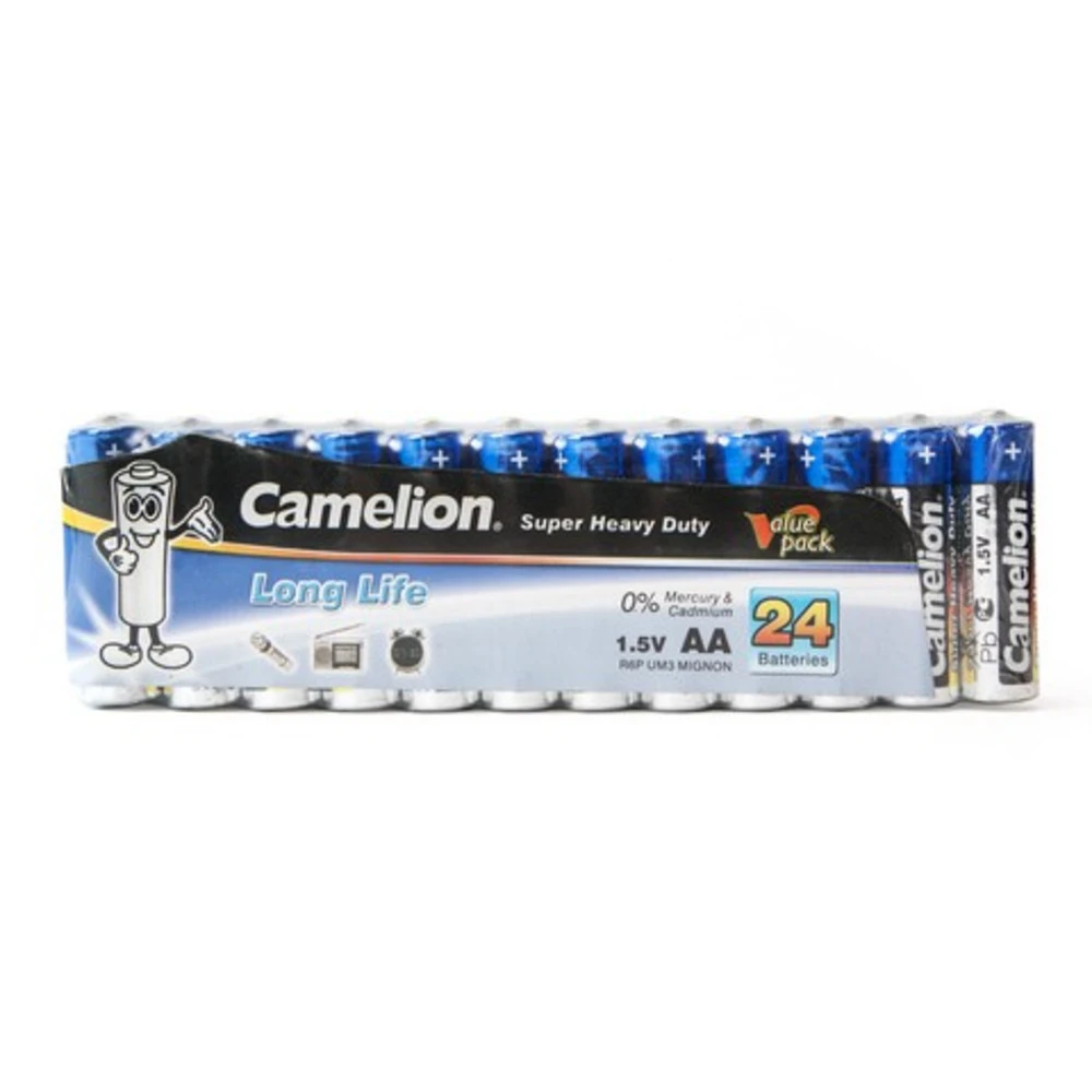 Батарейка CAMELION Super Heavy Duty R6P-SP24B