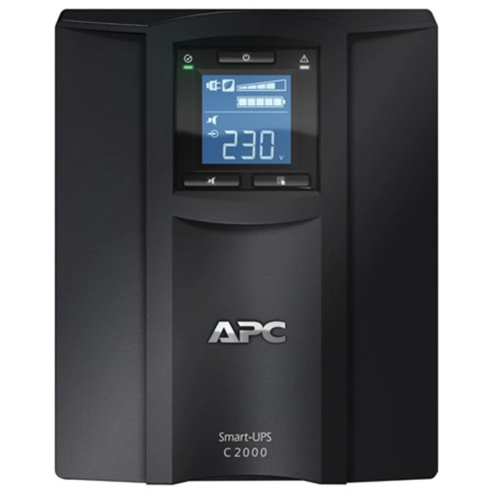Источник бесперебойного питания APC Smart-UPS C 2000 SMC2000I Линейно-интерактивные, Напольный (Tower), 2000 ВА, 1300 Вт