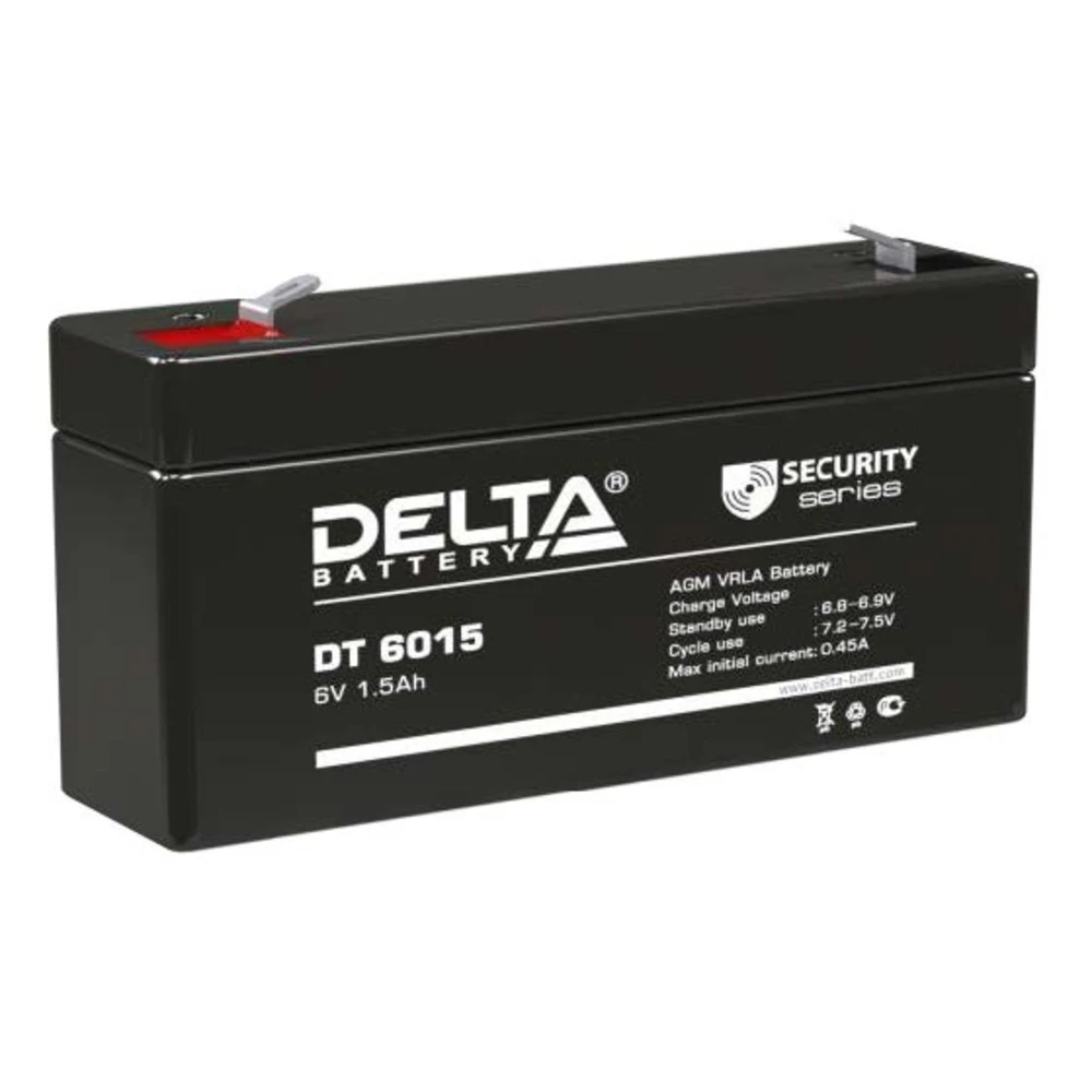 Сменные аккумуляторы АКБ для ИБП Delta Battery DT 6015 6 В
