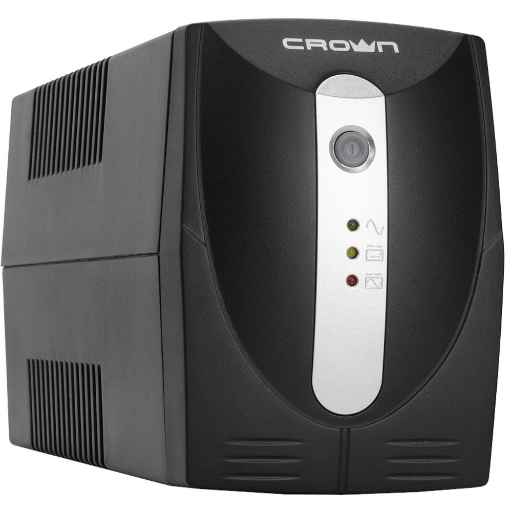 Источник бесперебойного питания CROWN CMU-650X Линейно-интерактивные, Напольный (Tower), 650 ВА, 360 Вт