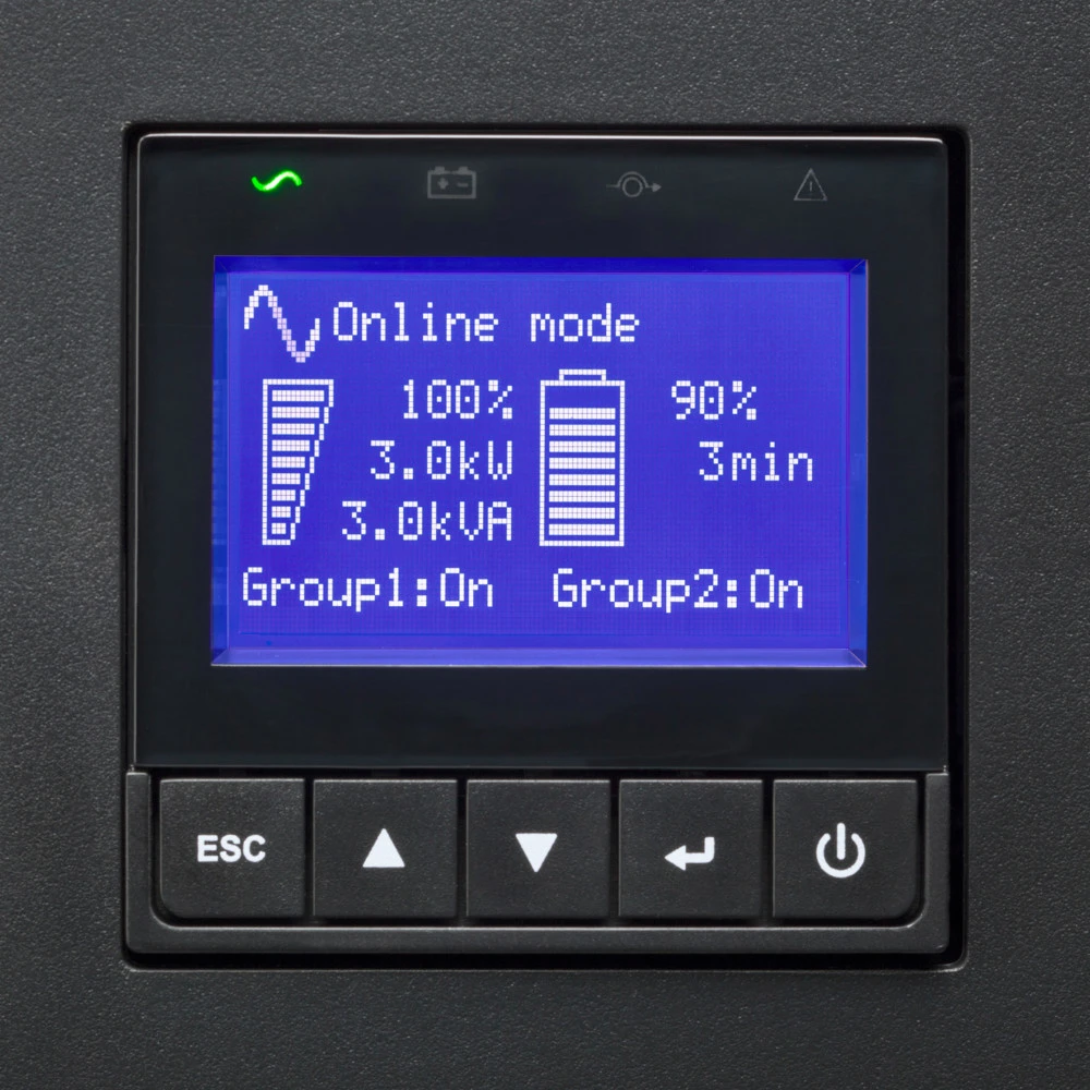 Источник бесперебойного питания Eaton 9PX 3000i RT3U 9PX3000IRT3U Двойное преобразование (On-Line), Стоечный (Rack), 3000 ВА, 3000 Вт