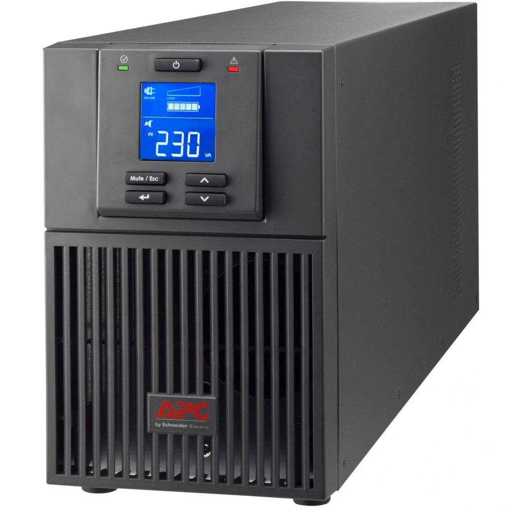 Источник бесперебойного питания APC Easy UPS SRV 1000 ВА SRV1KI Двойное преобразование (On-Line), Напольный (Tower), 1000 ВА, 800 Вт