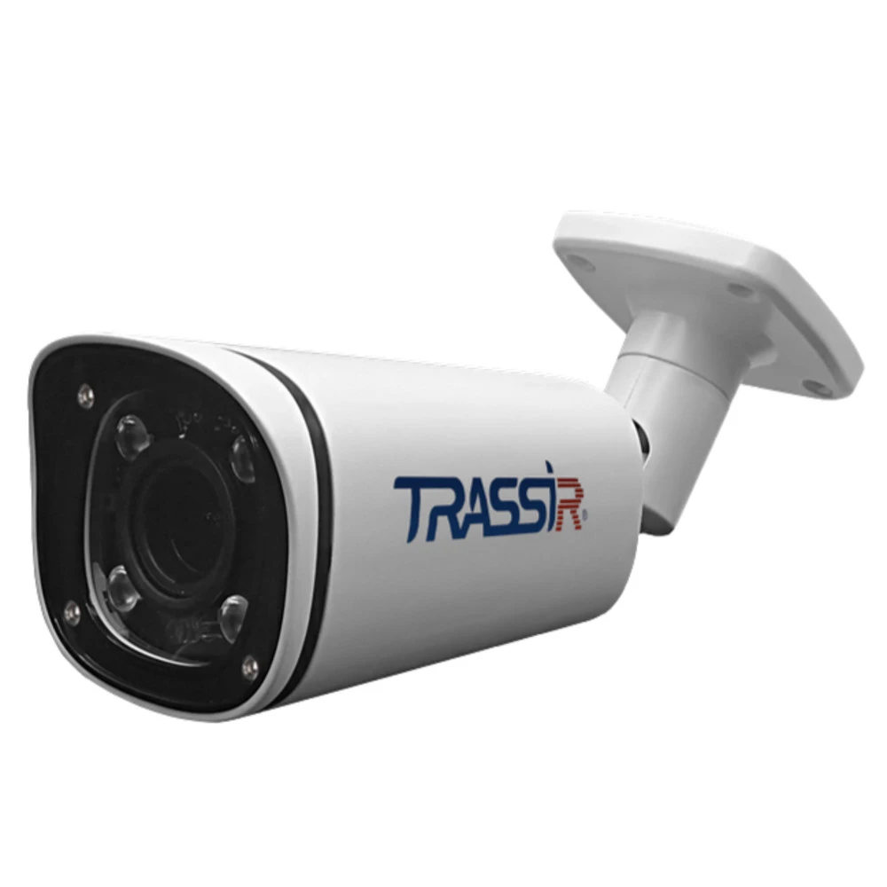 IP видеокамера Trassir TR-D2123IR6 Цилиндрическая, Уличная, Проводная, 2.7 ~ 13.5 мм, 1/2.7", 2 Мп ~ 1920×1080 Full HD
