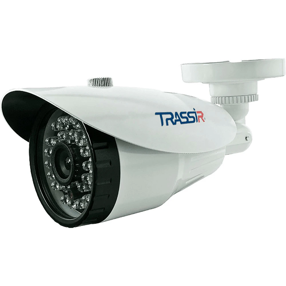 IP видеокамера Trassir TR-D2B5 3.6 мм TR-D2B5 (3.6 MM) Цилиндрическая, Уличная, Проводная, 3.6 мм, 1/2.7", 2 Мп ~ 1920×1080 Full HD