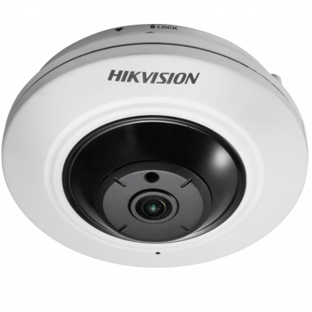 IP видеокамера Hikvision DS-2CD2955FWD-I DS-2CD2955FWD-I (1.05mm) Рыбий глаз, Внутренней установки, Проводная, 1.05 мм, 1/2.5”, 5 Мп ~ 2560×1920