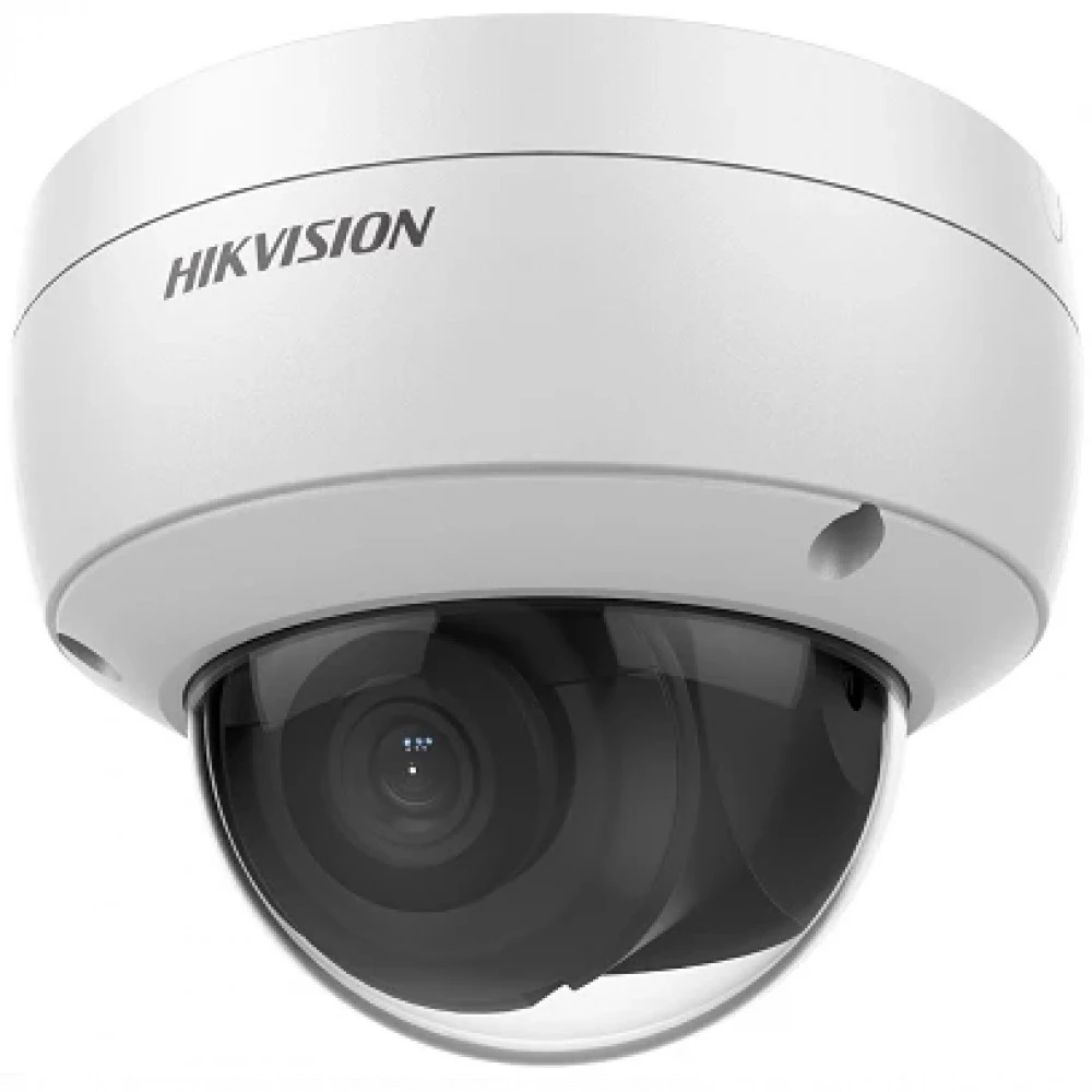 IP видеокамера Hikvision DS-2CD2123G0-IU(2.8mm) Купольная, Внутренней установки, Проводная, 2.8 мм, 1/2.8", 2 Мп ~ 1920×1080 Full HD