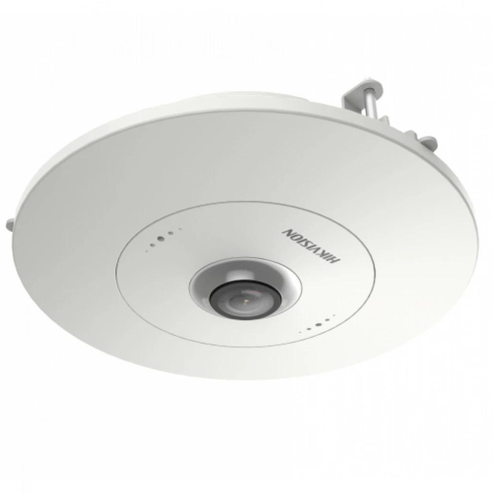 IP видеокамера Hikvision DS-2CD6365G0E-S/RC DS-2CD6365G0E-S/RC(1.27MM) Рыбий глаз, Внутренней установки, Проводная, 1.27 мм, 1/1.8ʺ, 6 Мп ~ 3072x2048